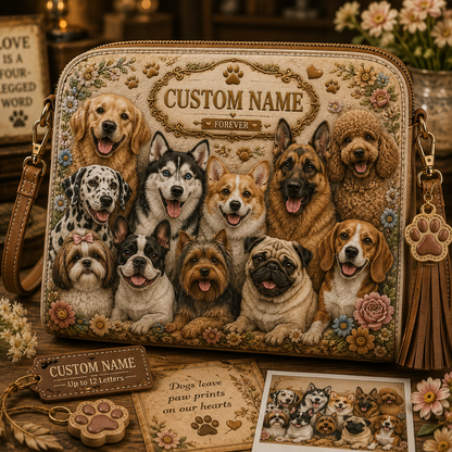Personalized Animal Lover Crossbody Bag