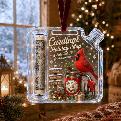 Christmas Fuel-Up Cash Gift Ornament