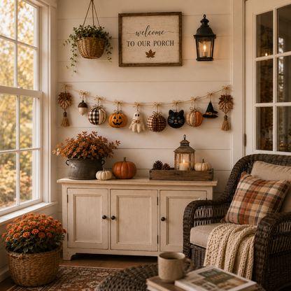 Rustic Festival Hanging Garland