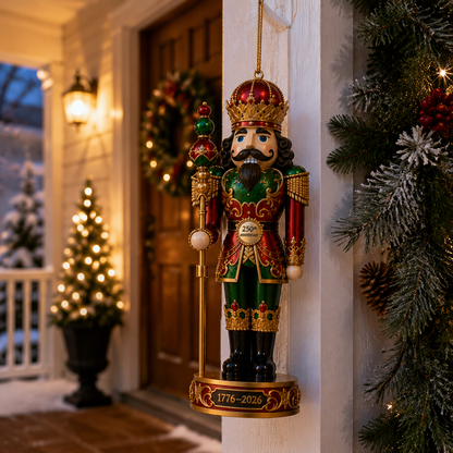 2026 America 250th Anniversary Royal Nutcracker King Christmas Ornament